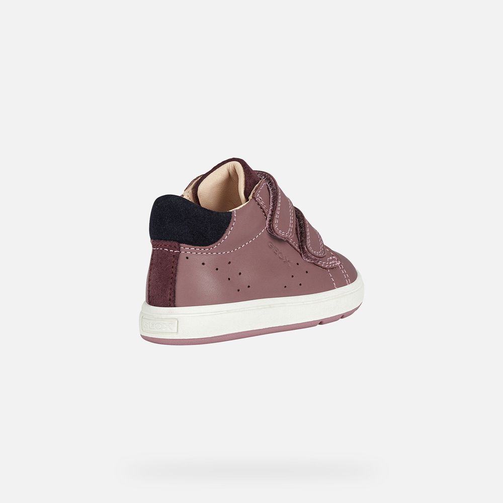 Basket Geox Biglia Girl - Rose - Bebe 203851-UJF